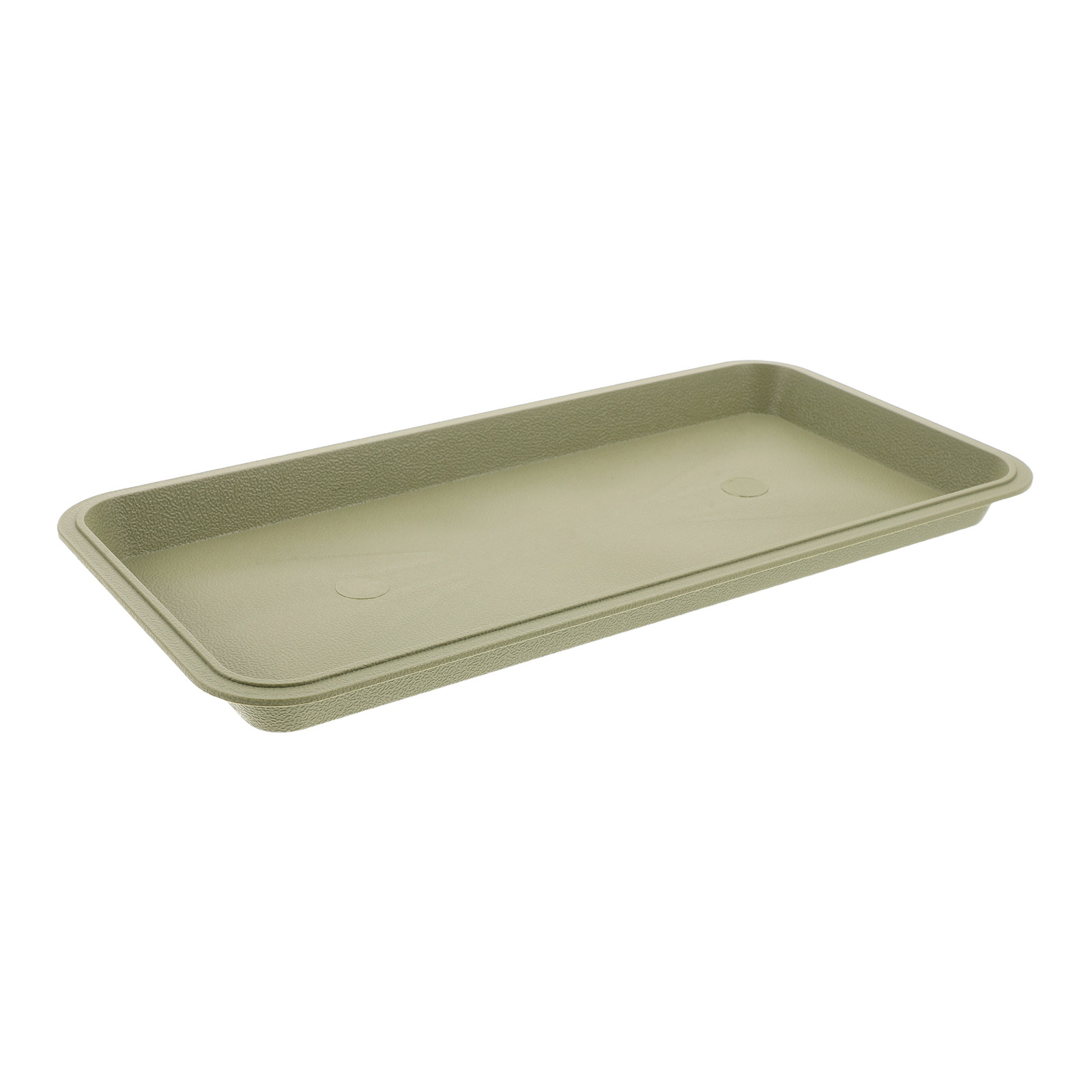 Drip Tray Saucer - Rectangular Plastic Plant Tray 29.5x14.5cm Water