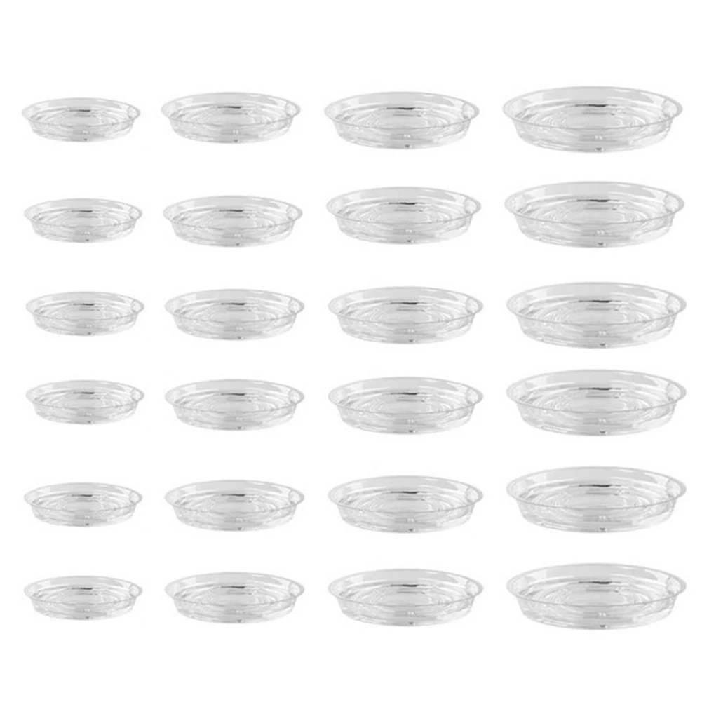 Drip Tray Saucer - 10/24pcs Plastic Plant Saucer 6/8/10/12 Inch