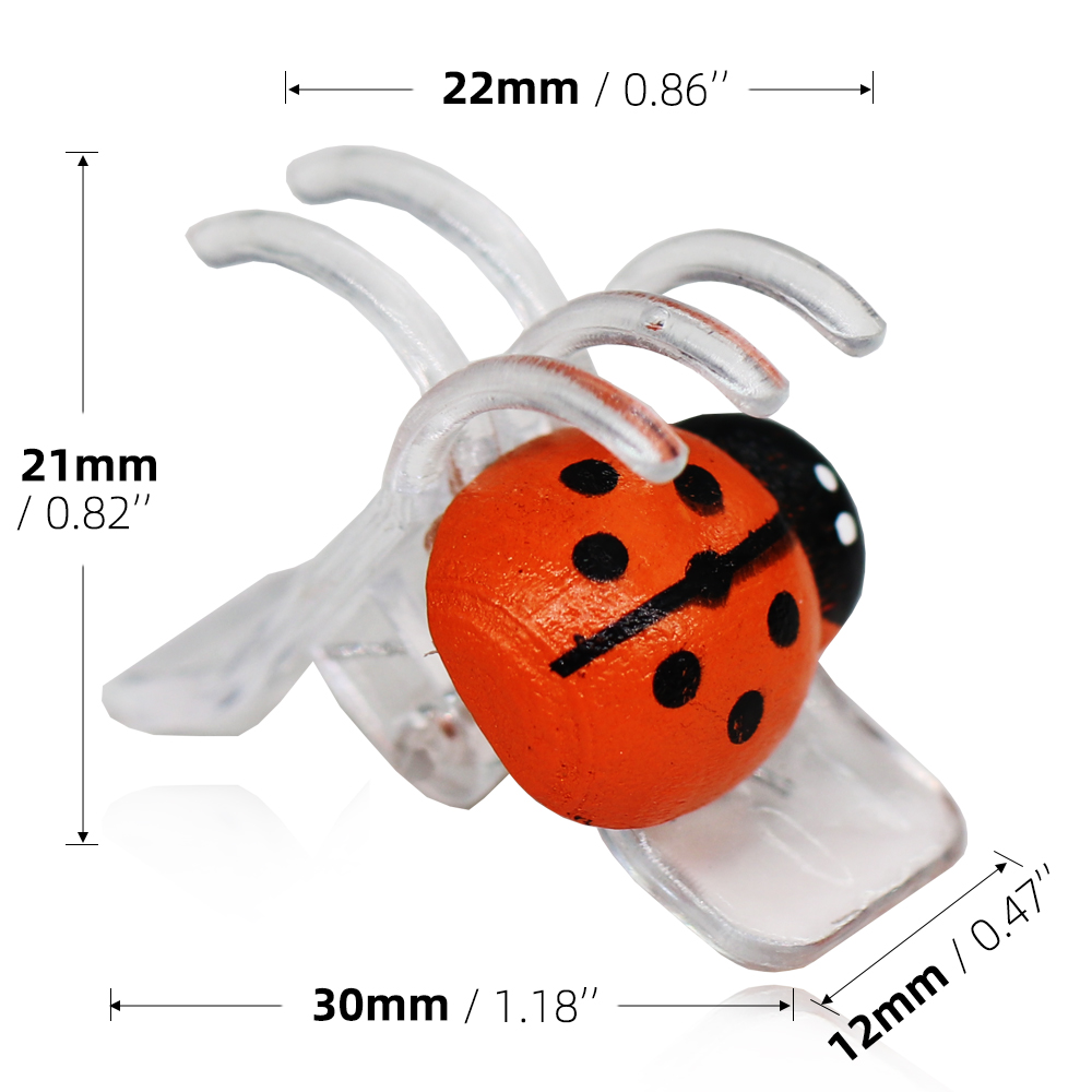 10-800PCS Ladybird Orchid Clip - огляд і ціна Bonsai Garden Ideas