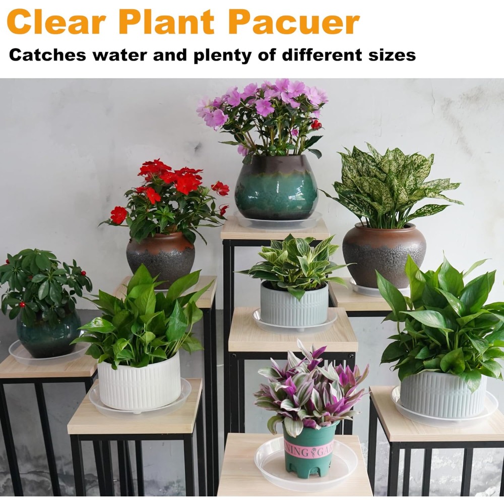 20 Pack Heavy Duty Plant Sauce - огляд і ціна Drip Tray Saucer