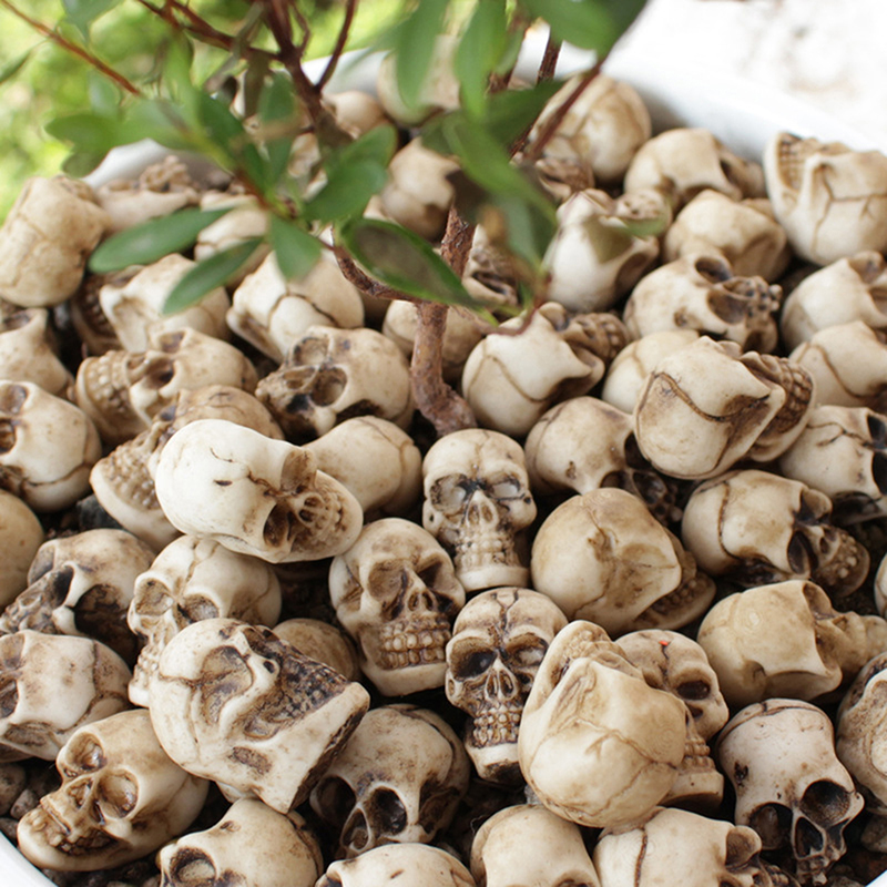 ● 20pcs Mini Skulls Halloween  - огляд і ціна Bonsai Garden Ideas