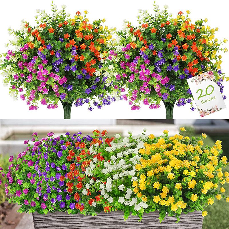 3/6pcs Artificial Plant Flower - огляд і ціна Bonsai Garden Ideas