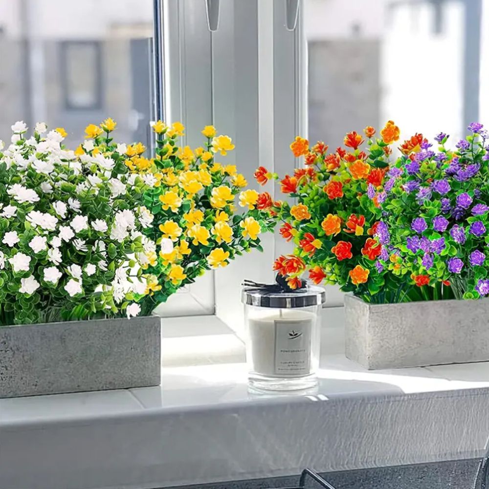 3/6pcs Artificial Plant Flower - огляд і ціна Bonsai Garden Ideas