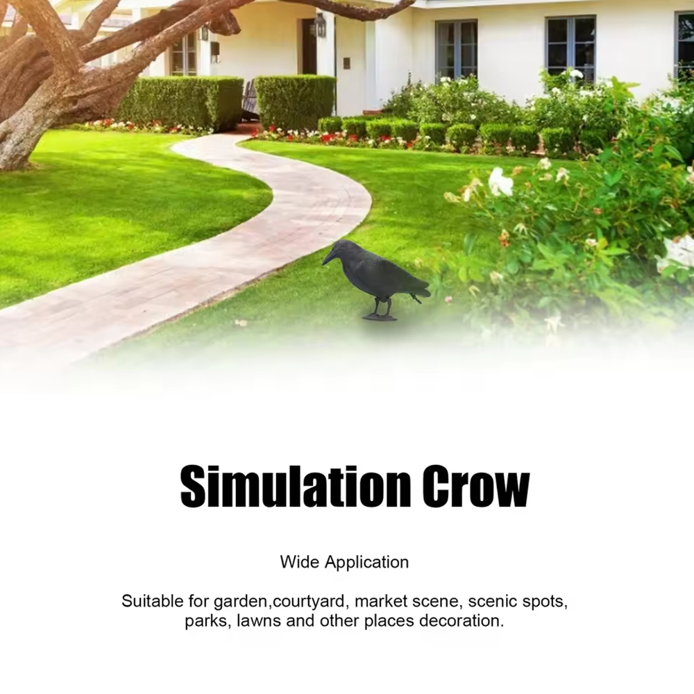 1PC Crow Decoration Simulation - огляд і ціна Bonsai Garden Ideas