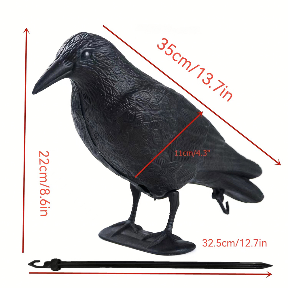 1PC Crow Decoration Simulation - огляд і ціна Bonsai Garden Ideas