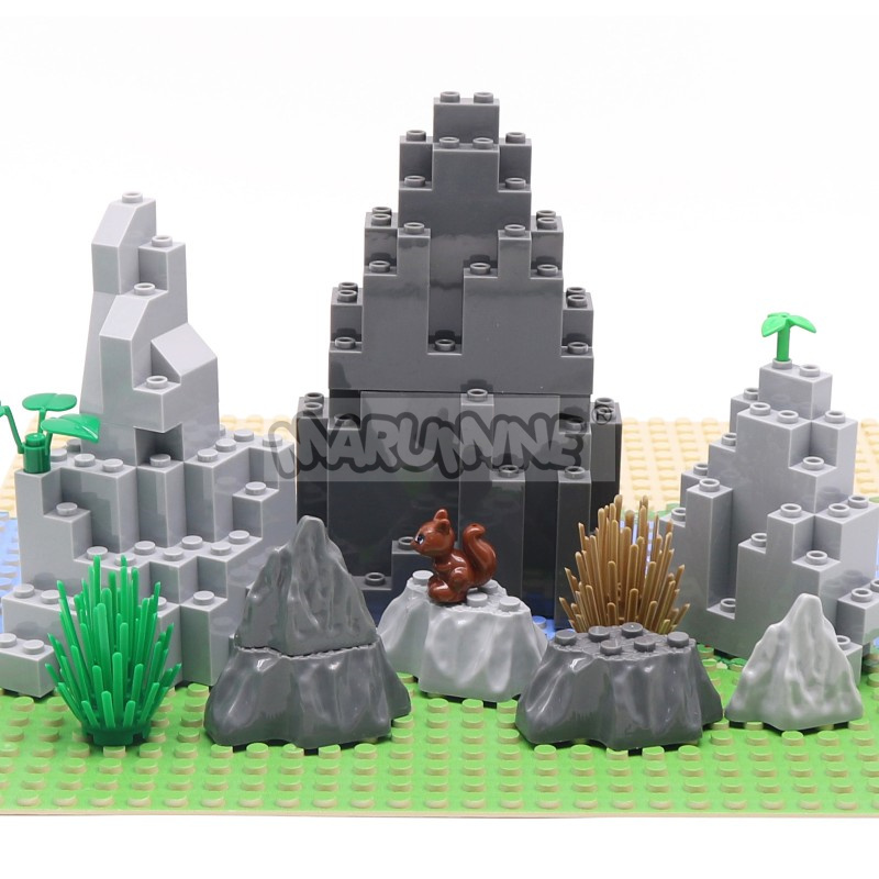 MARUMINE MOC Blocks Moutain Ro - огляд і ціна Bonsai Rock Garden