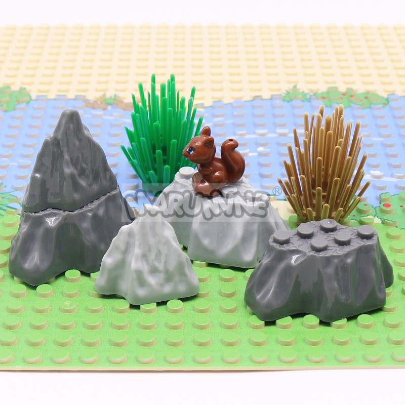 MARUMINE MOC Blocks Moutain Ro - огляд і ціна Bonsai Rock Garden