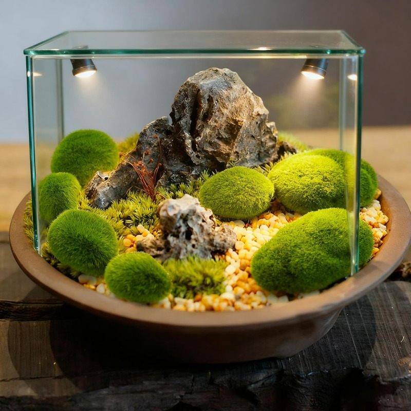 50/5PCS Artificial Foam Moss R - огляд і ціна Bonsai Rock Garden