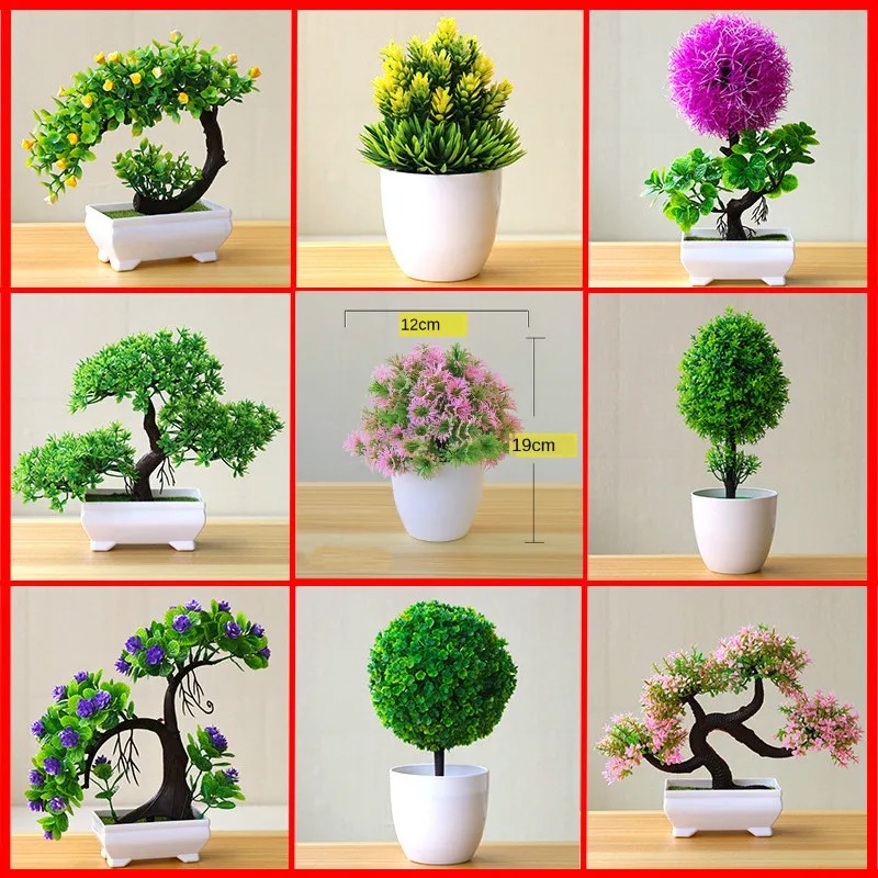 Artificial Small Tree Potted P - огляд і ціна Bonsai Garden Ideas