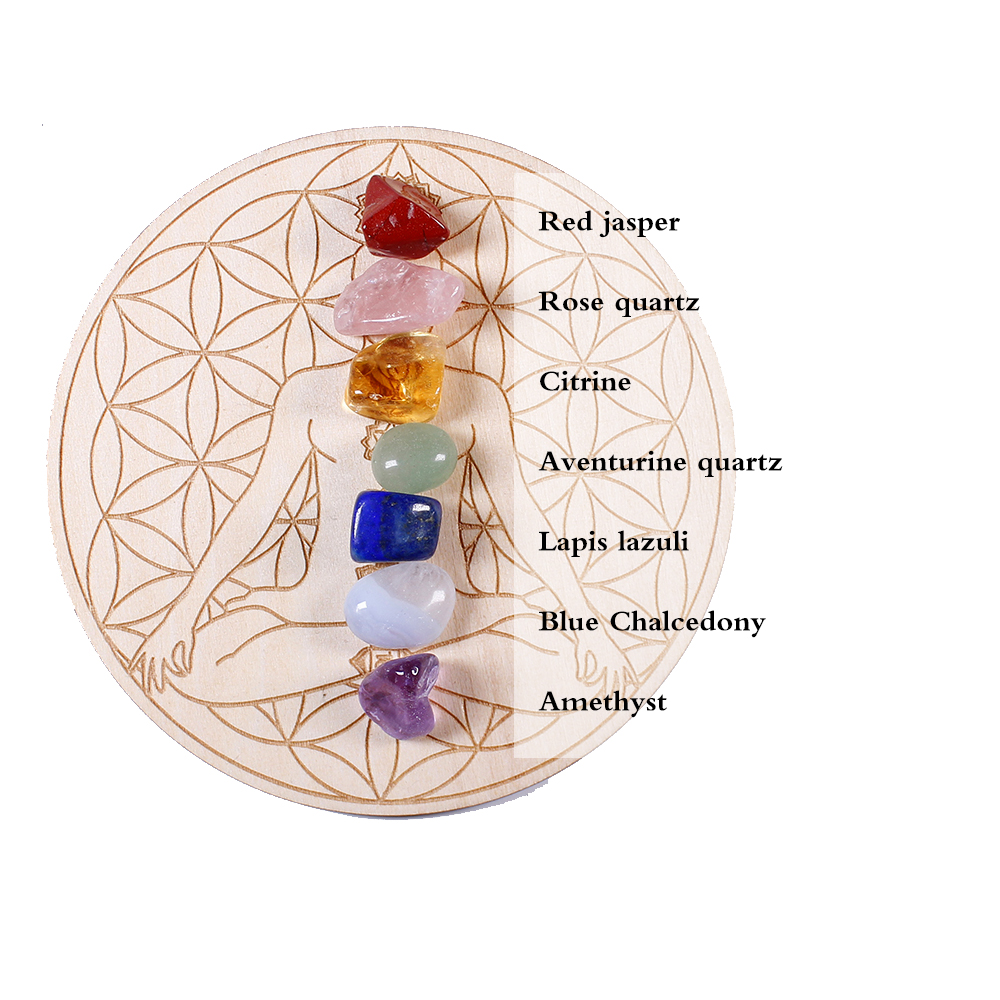 7pcs/set Natural Crystal Mixed - огляд і ціна Bonsai Rock Garden