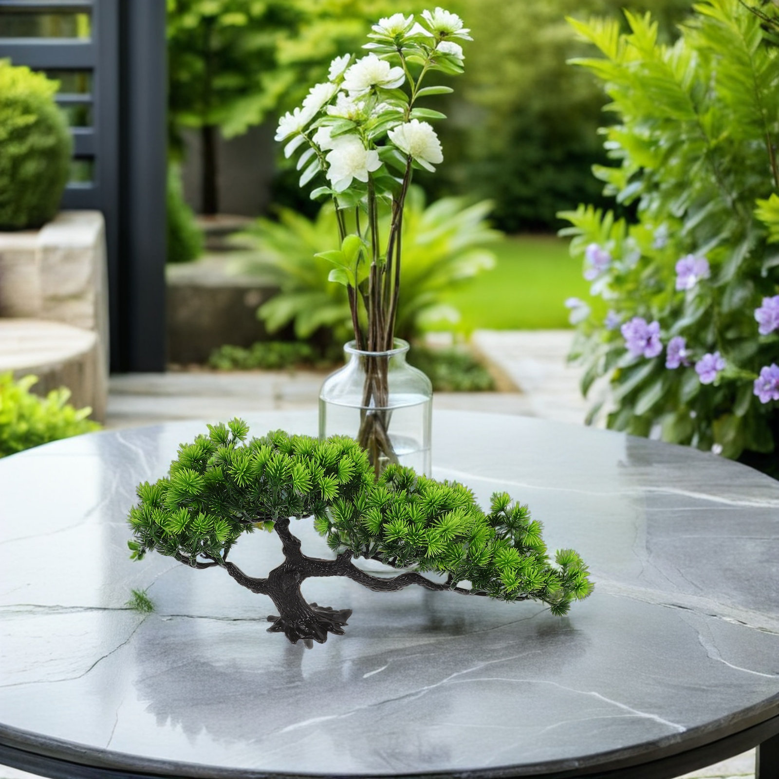 2Pcs Artificial Bonsai Tree Ju - огляд і ціна Bonsai Garden Juniper