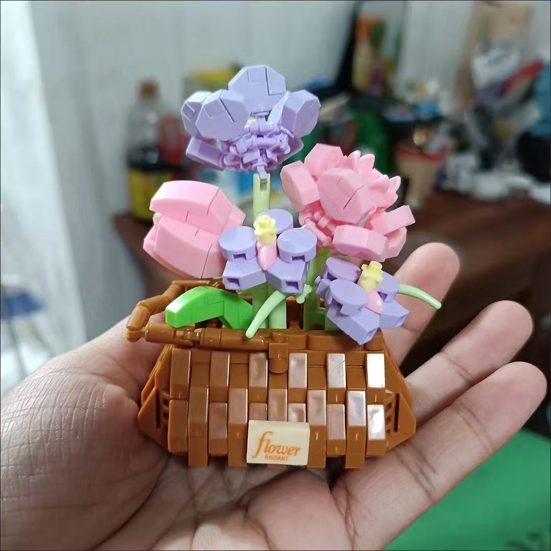 DIY Potted Rose Sunflower Plan - огляд і ціна Bonsai Garden Lego Set
