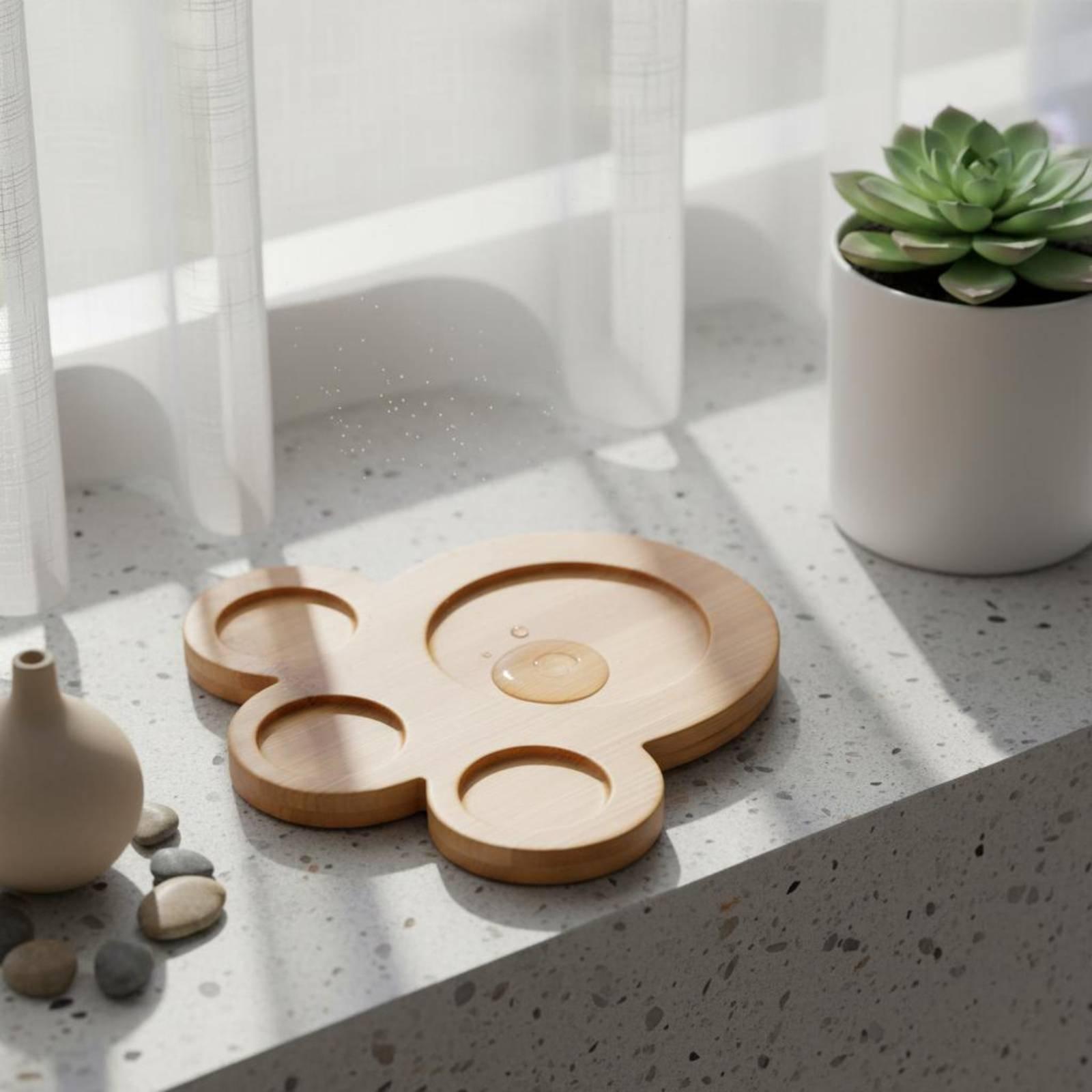 Industrial Tray Bamboo Plant B - огляд і ціна Drip Tray Saucer