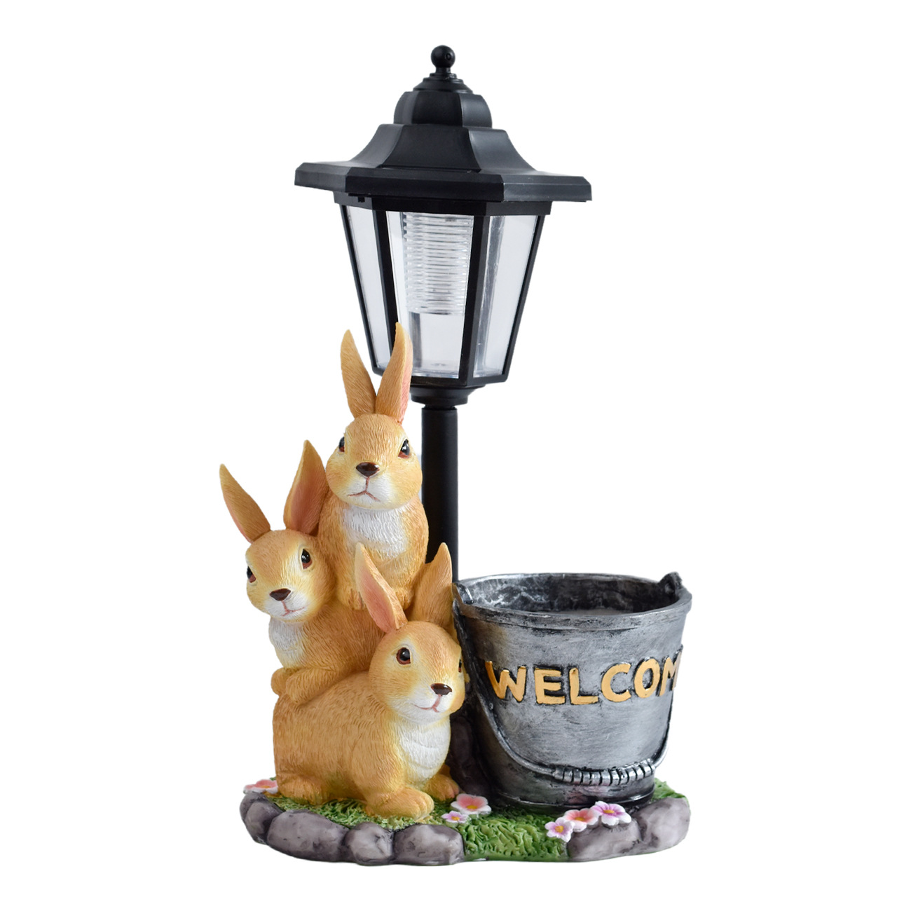New rabbit solar garden light  - огляд і ціна Bonsai Garden Ideas