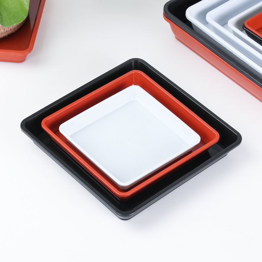 Square Shape Plastic Saucers P - огляд і ціна Drip Tray Saucer
